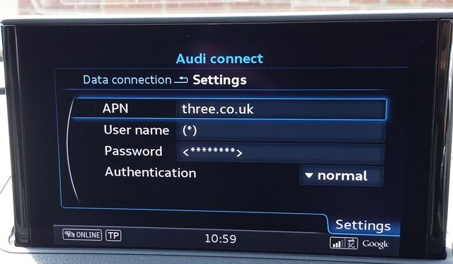 Help With SIM Card And Audi Connect | Audi-Sport.net